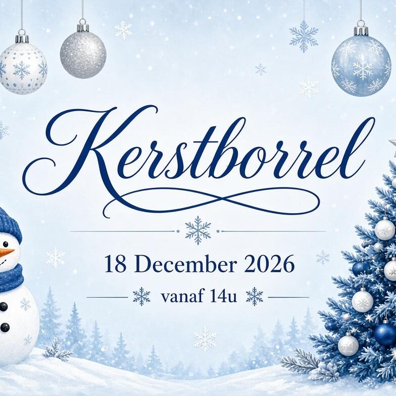 Kerstborrel rekruut 18 december